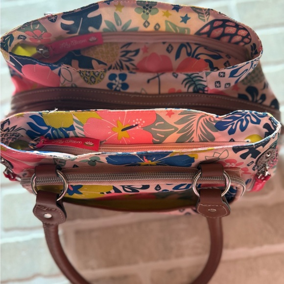 Lily Bloom Colorful Floral Shoulder Bag - Picture 6 of 16